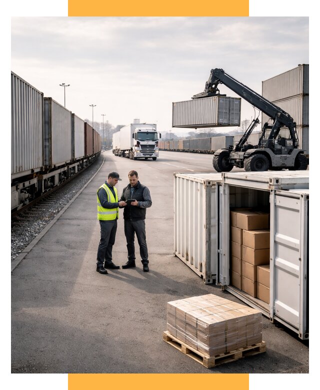 Международные мультимодальные перевозки от 46656 р. | СетСервис-Грн