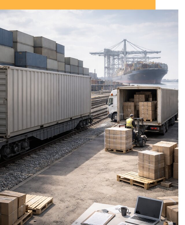 Мультимодальные перевозки грузов по миру от 46656 руб