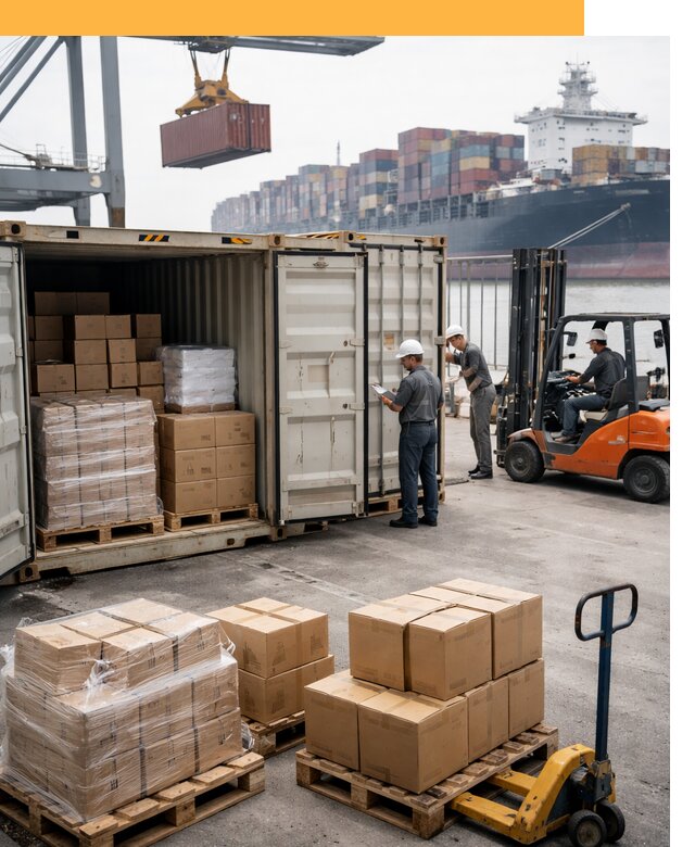 Контейнерные перевозки из Китая под ключ от 124416 руб/контейнер