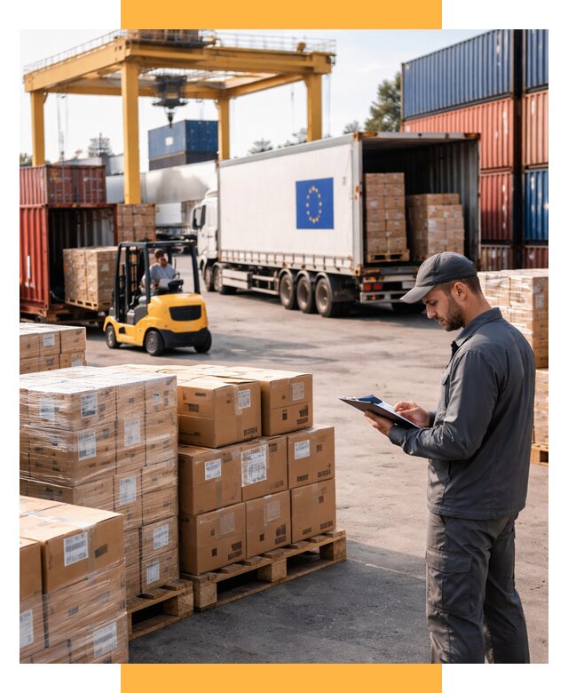 Доставка грузов из Европы от 12442 р., логистика СетСервис-Грн