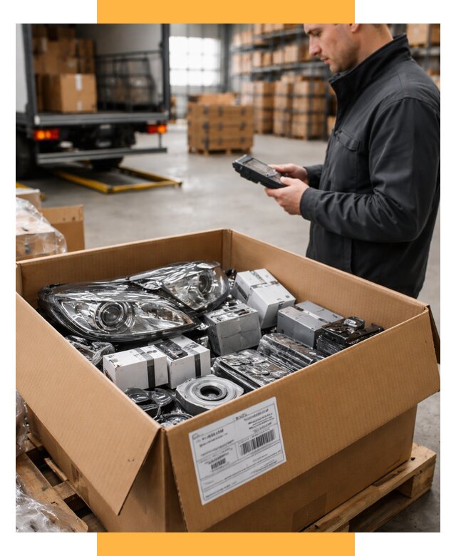 Доставка автозапчастей из Европы под ключ от 12960 р. | СетСервис-Грн