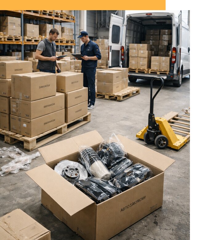 Доставка автозапчастей из Европы от 12960 руб быстро и надёжно