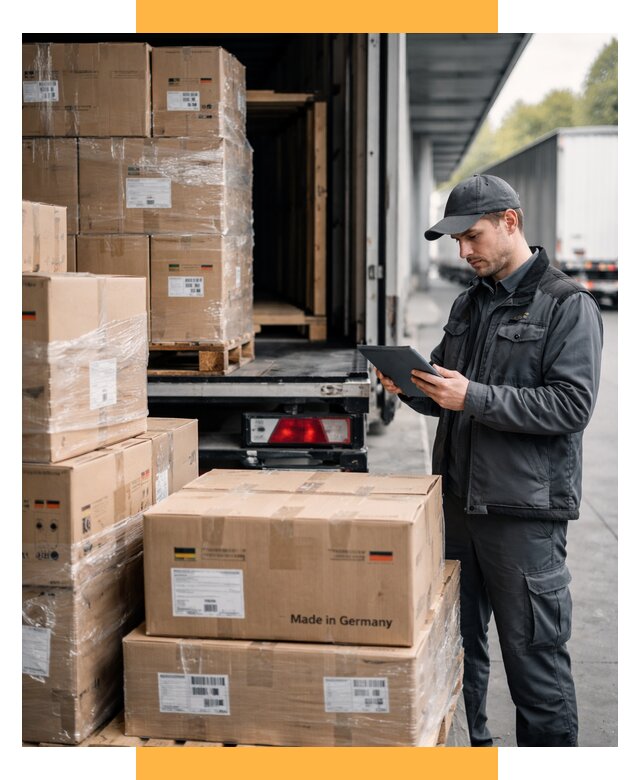 Доставка грузов из Германии от 46656 р. быстро - СетСервис-Грн