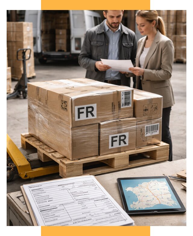 Доставка грузов в Францию от 25920 р., логистика СетСервис-Грн