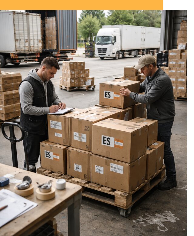 Доставка грузов в Испанию автотранспортом от 36288 руб