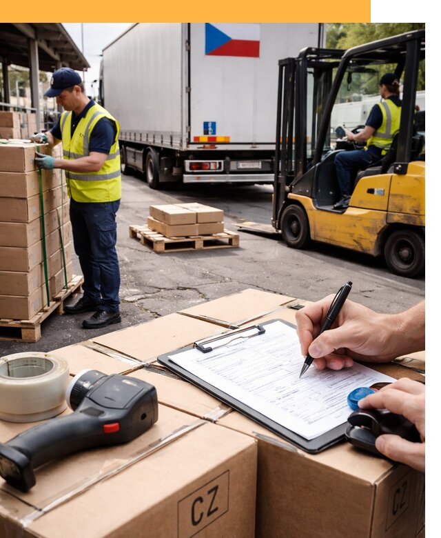Доставка грузов в Чехию от 36288 руб, международные перевозки