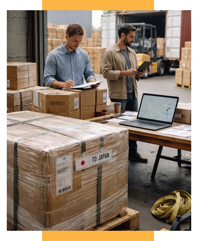 Доставка грузов в Японию от 25920 р., логистика СетСервис-Грн