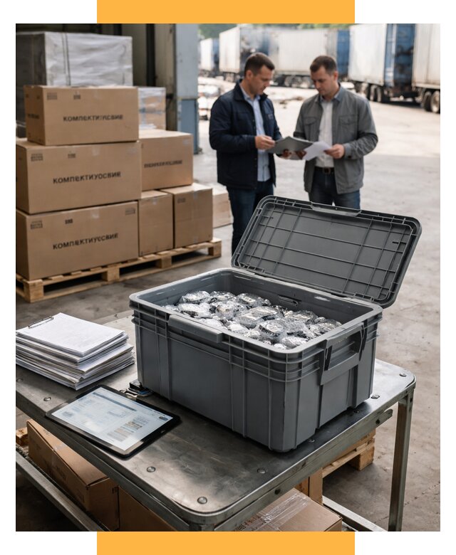 Перевозка комплектующих из Китая от 6739 р. | СетСервис-Грн