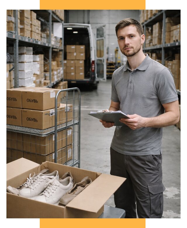 Доставка обуви из Китая и Турции от 4666 р. СетСервис-Грн