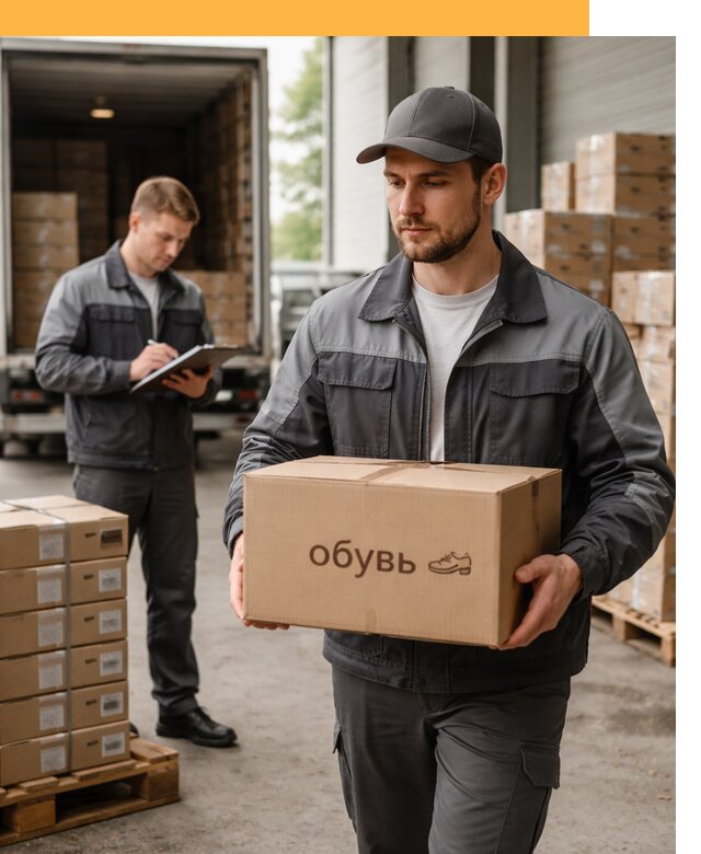 Международная перевозка обуви с таможенным оформлением от 4666