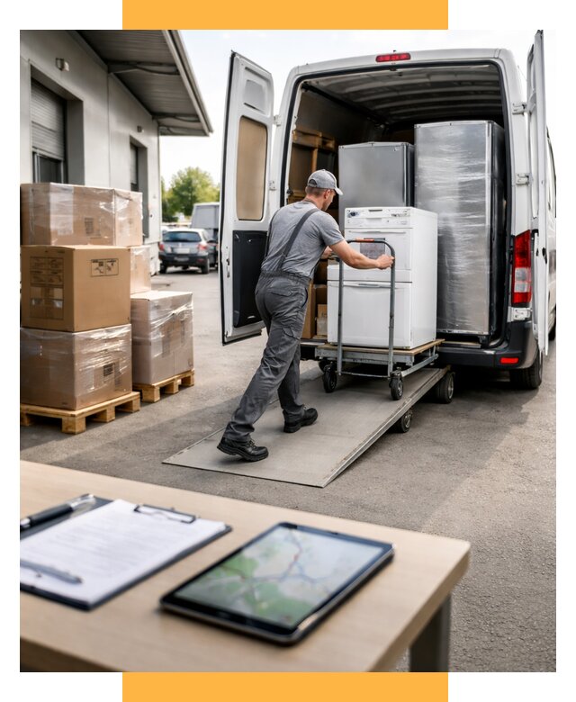 Перевозка бытовой техники от 6739 р. - логистика СетСервис-Грн