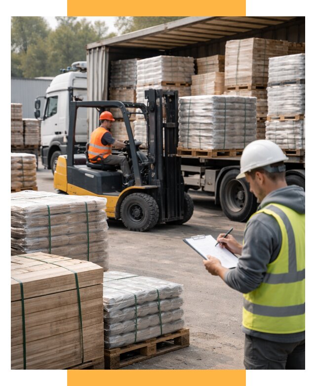 Перевозка строительных материалов от 5702 р. | СетСервис-Грн