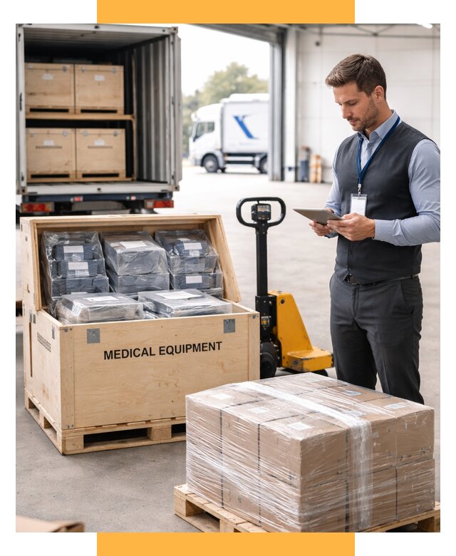 Перевозка медицинского оборудования от 15552 р. в СетСервис-Грн