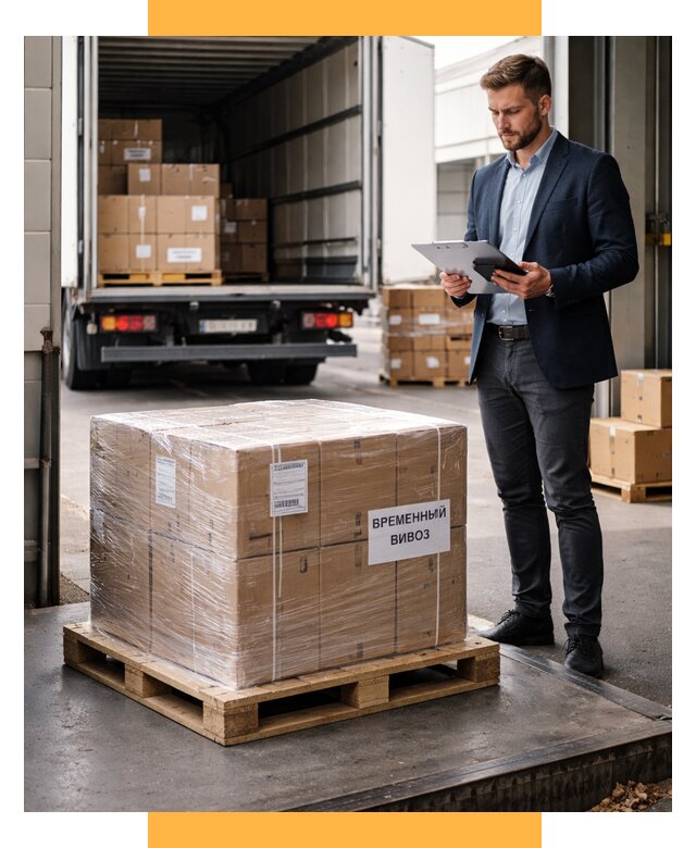 Временный вывоз товаров под ключ от 8294 р. | СетСервис-Грн