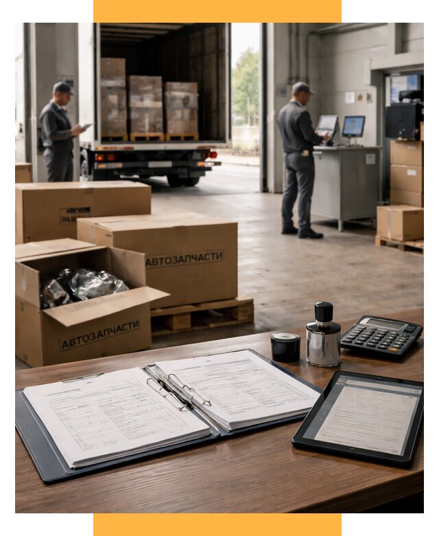 Таможенное оформление автозапчастей под ключ от 8813 р., СетСервис-Грн