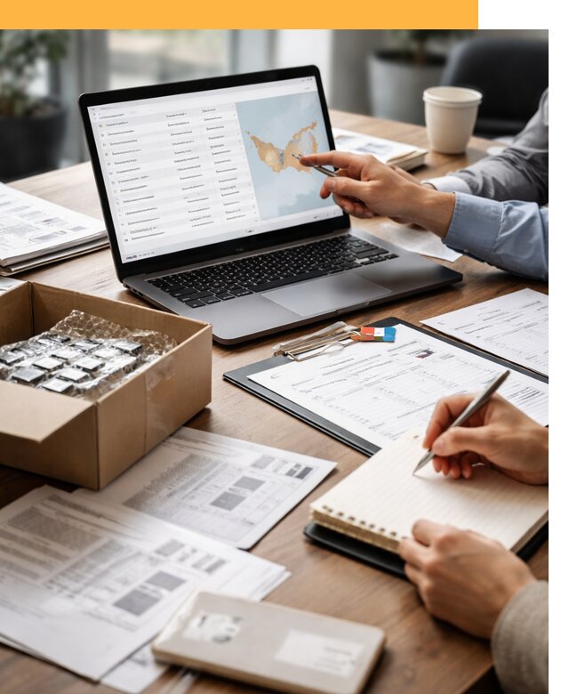 Поиск надежного поставщика в ОАЭ от 12442 рублей