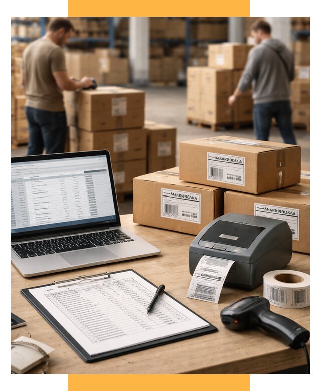 Маркировка импортных товаров от 4666 р. под ключ, СетСервис-Грн