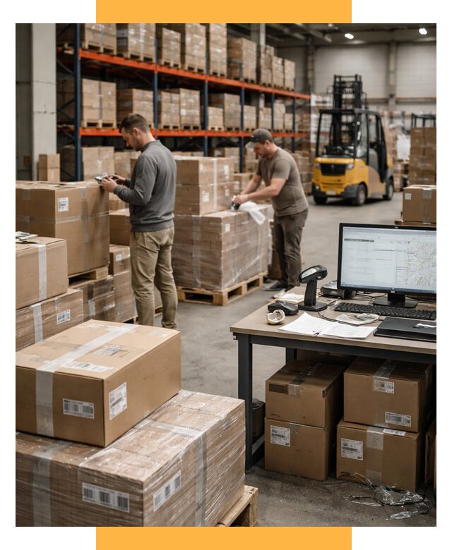 Склад консолидации в Европе от 6739 р., услуги СетСервис-Грн